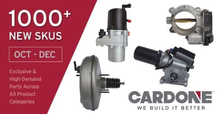 CARDONE New Product Releases